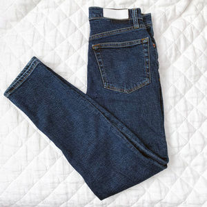 RE/DONE Comfort Stretch High Rise Ankle Crop 27